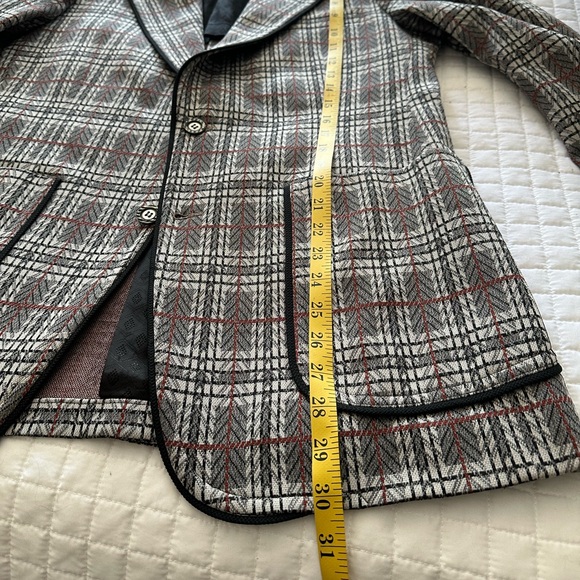 VTG Plaid Blazer, size medium - Picture 12 of 16